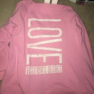 victoria secret jacket zip.